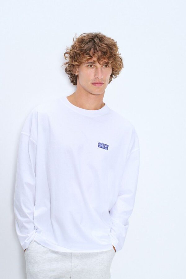 Men's Gixy Longsleeve White