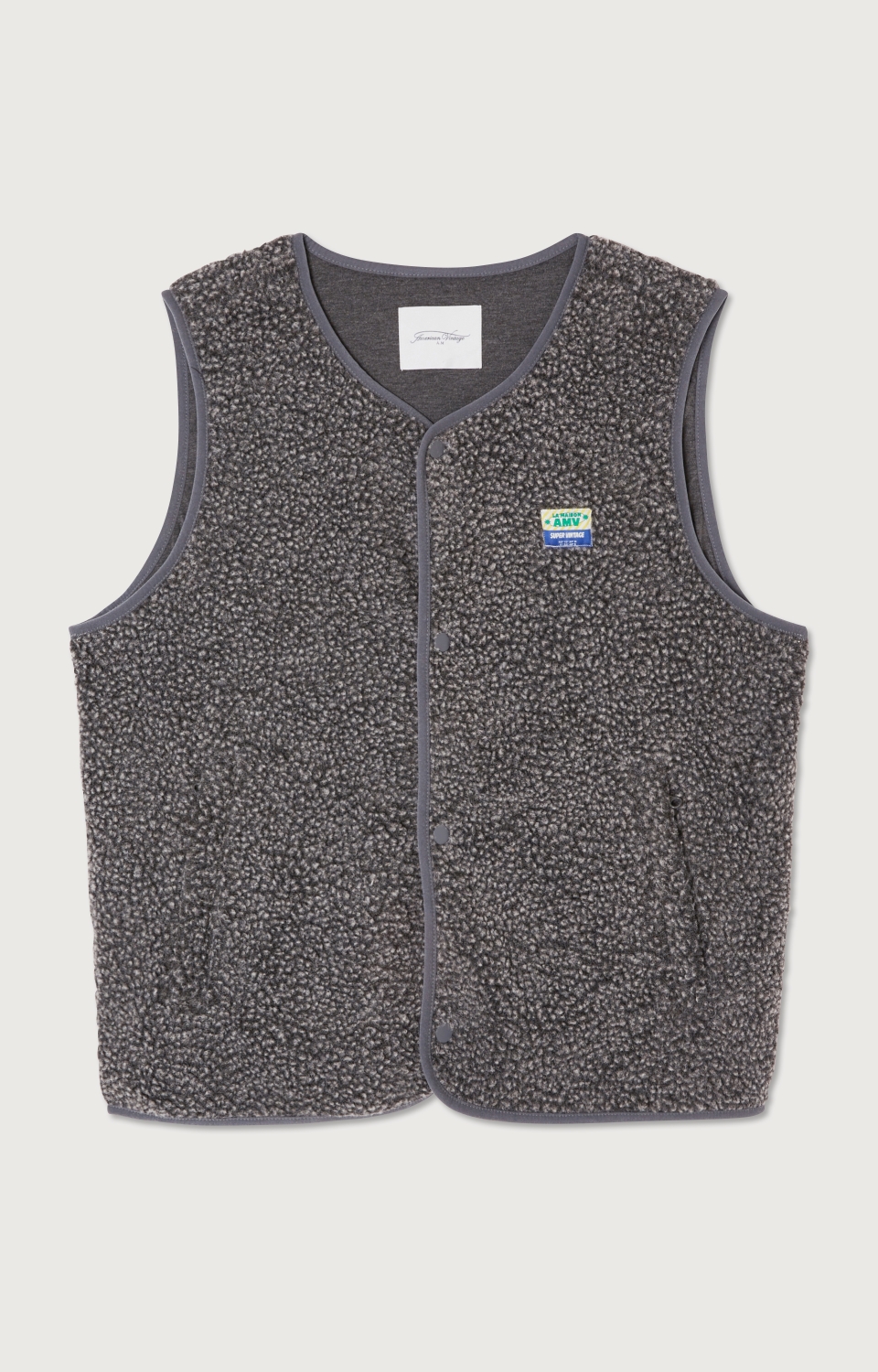 Men's Hoktown Vest Charcoal – Bild 2