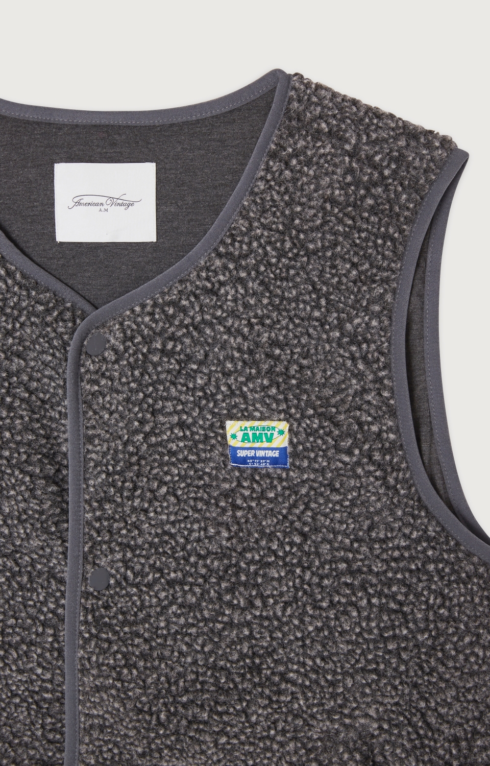 Men's Hoktown Vest Charcoal – Bild 3
