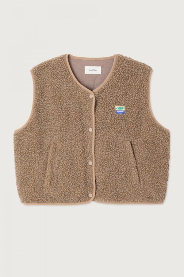 Hoktown Vest Nutmeg Melange