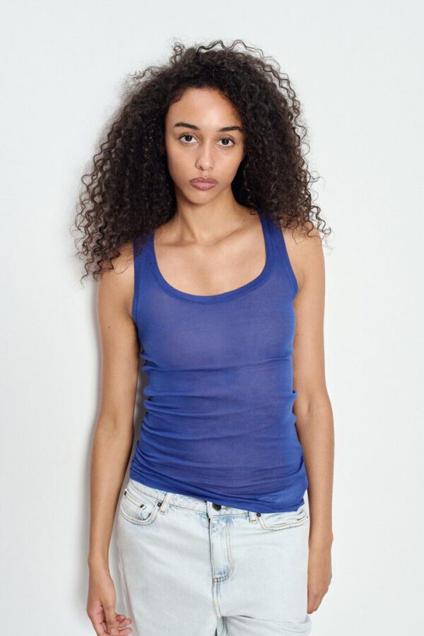 Massachusetts Tanktop Indigo Blue