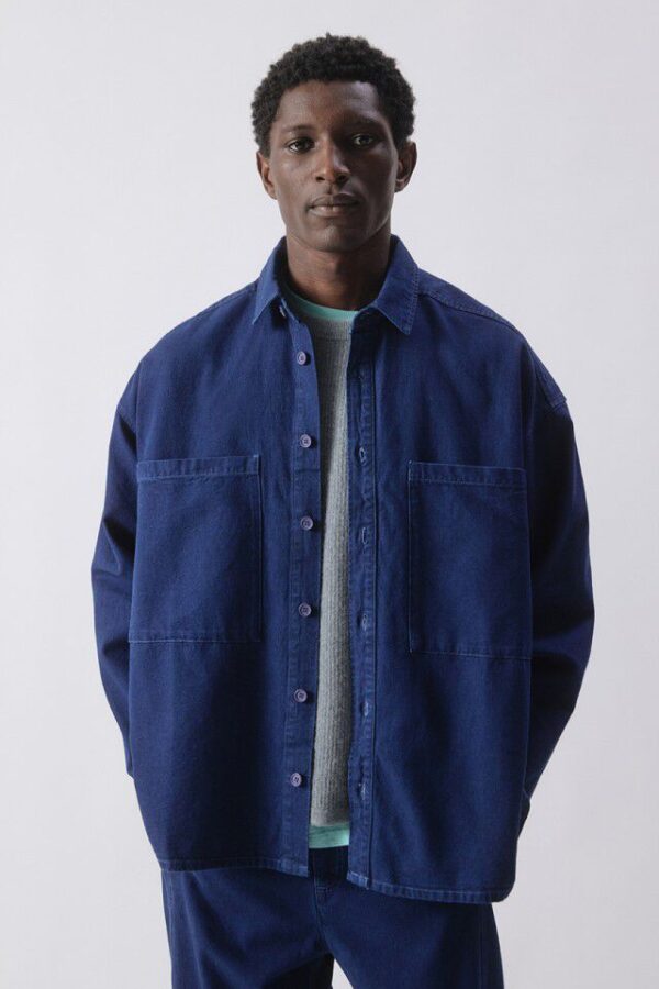 Men's Comow Shirt Raw Blue
