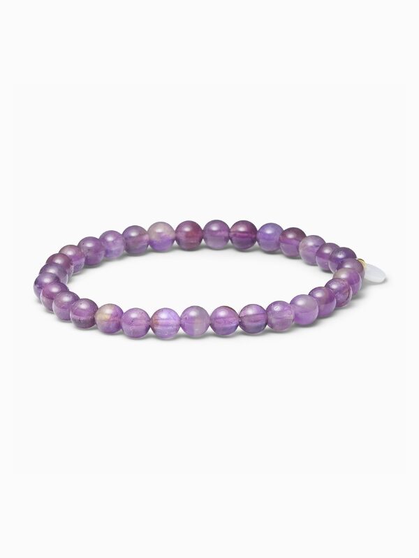 Essential Amethyst Stretch Bracelet 6mm