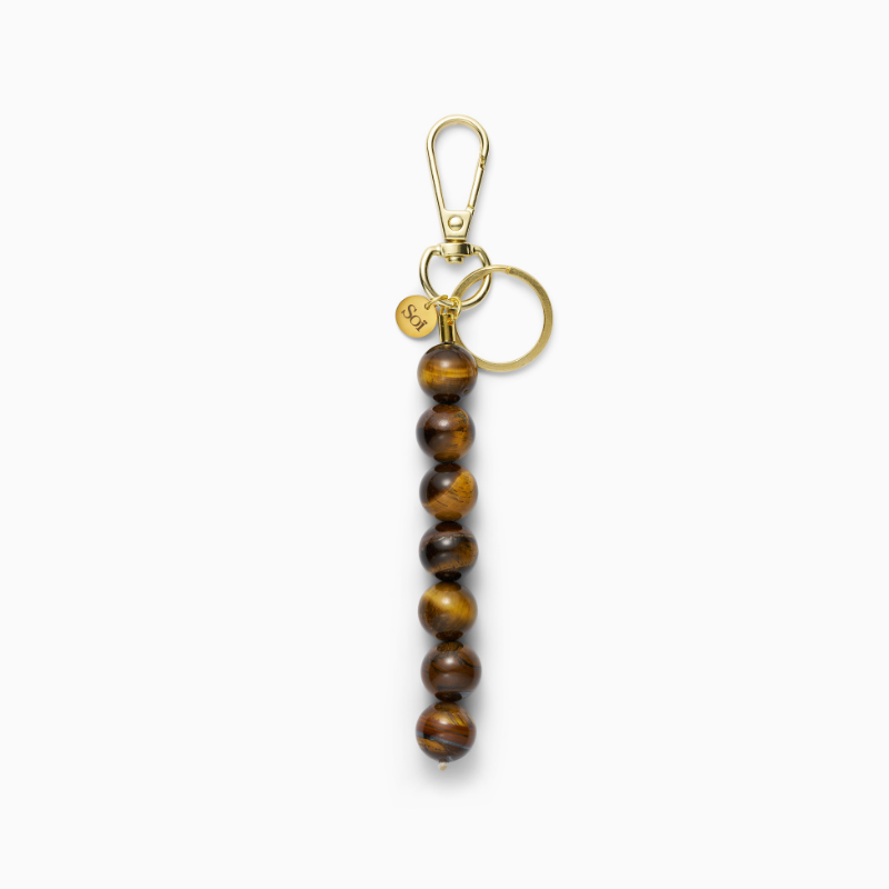 Cali Tiger Eye Key Chain