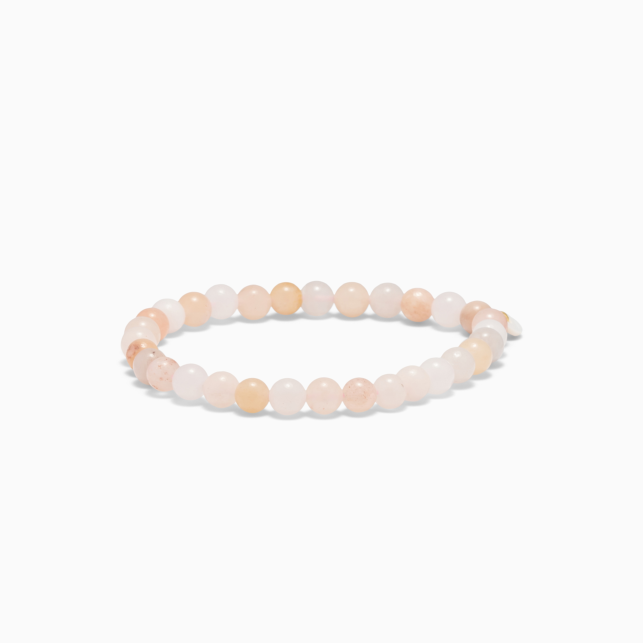 Essential Rose Jade Stretch Bracelet 6mm – Bild 2
