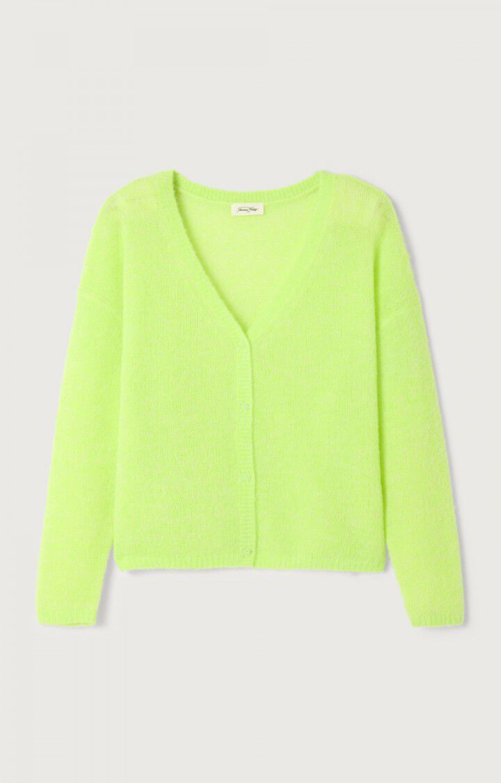 Nuggy Cardigan Fluo Lemon – Bild 4