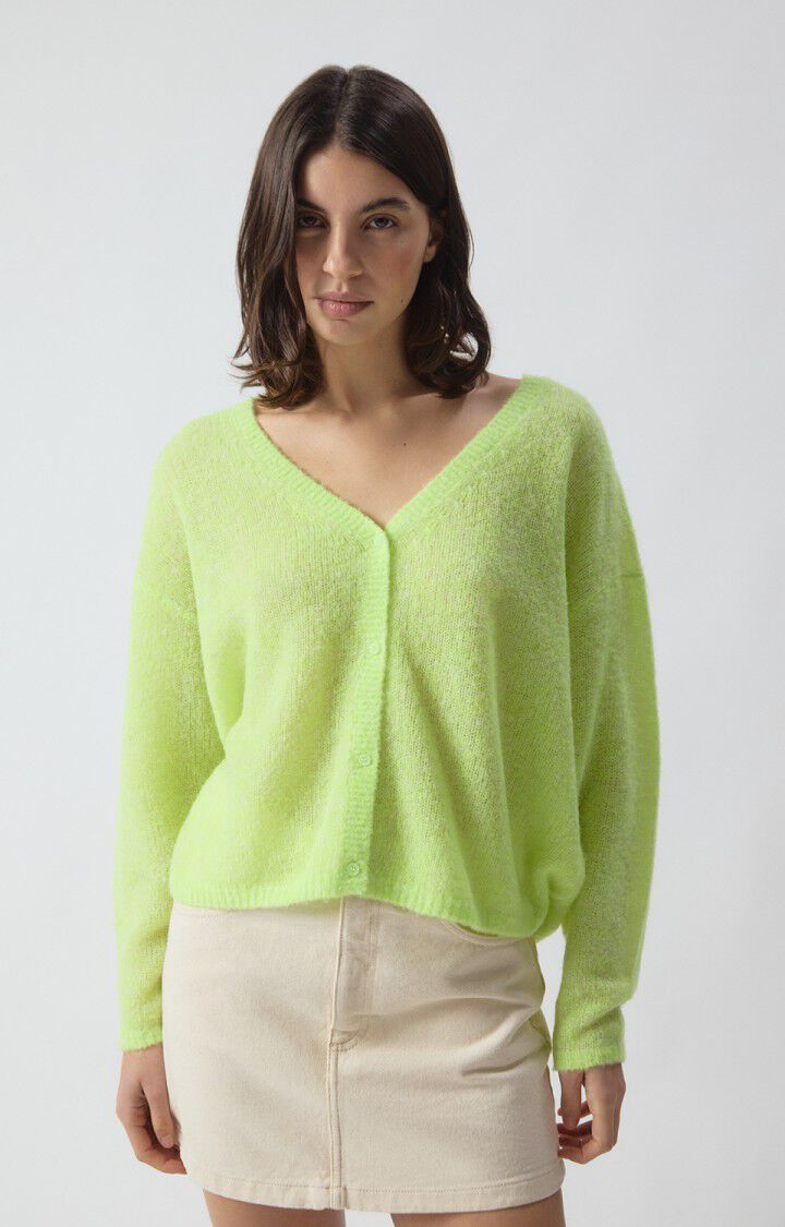 Nuggy Cardigan Fluo Lemon