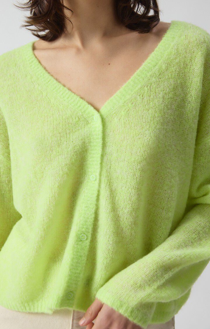 Nuggy Cardigan Fluo Lemon – Bild 2