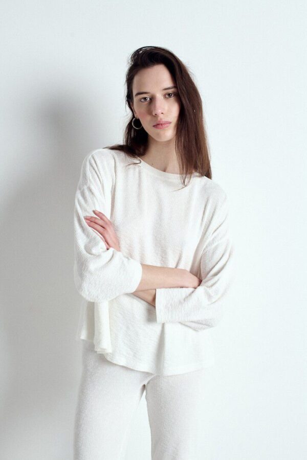 Yruki T-Shirt 7/8 White