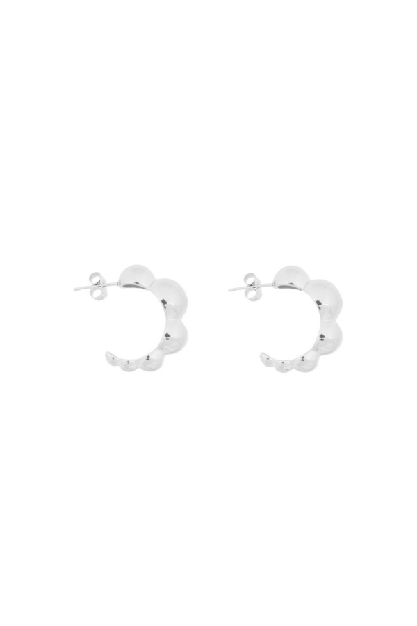 Dot Earrings Steel