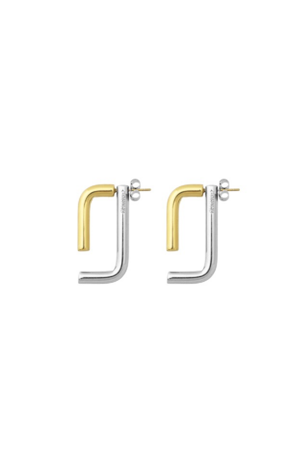 Duo Linked Earrings