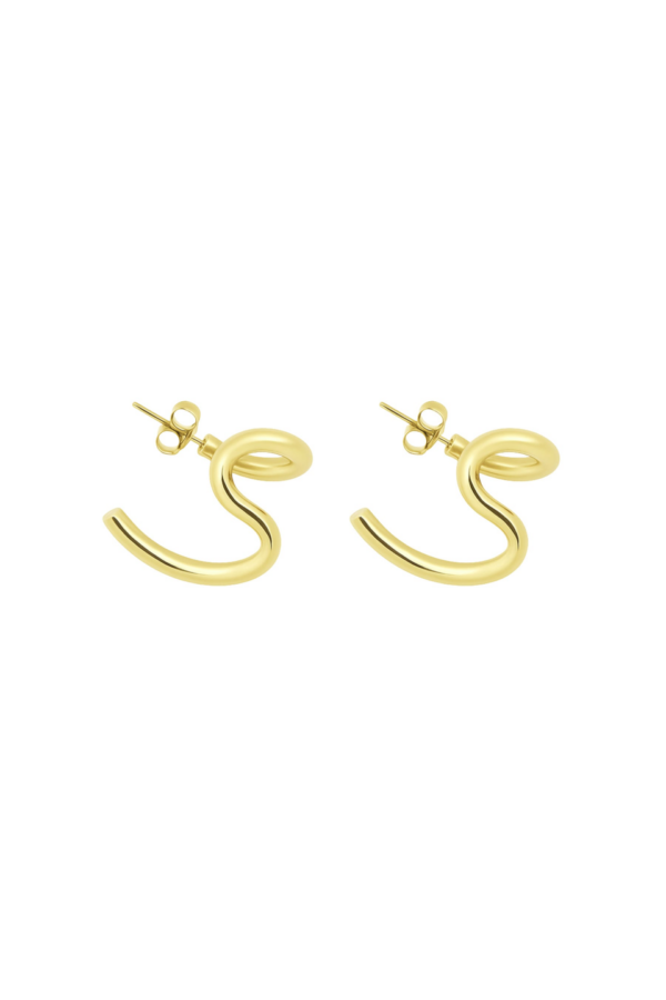 Loop Earrings Gold