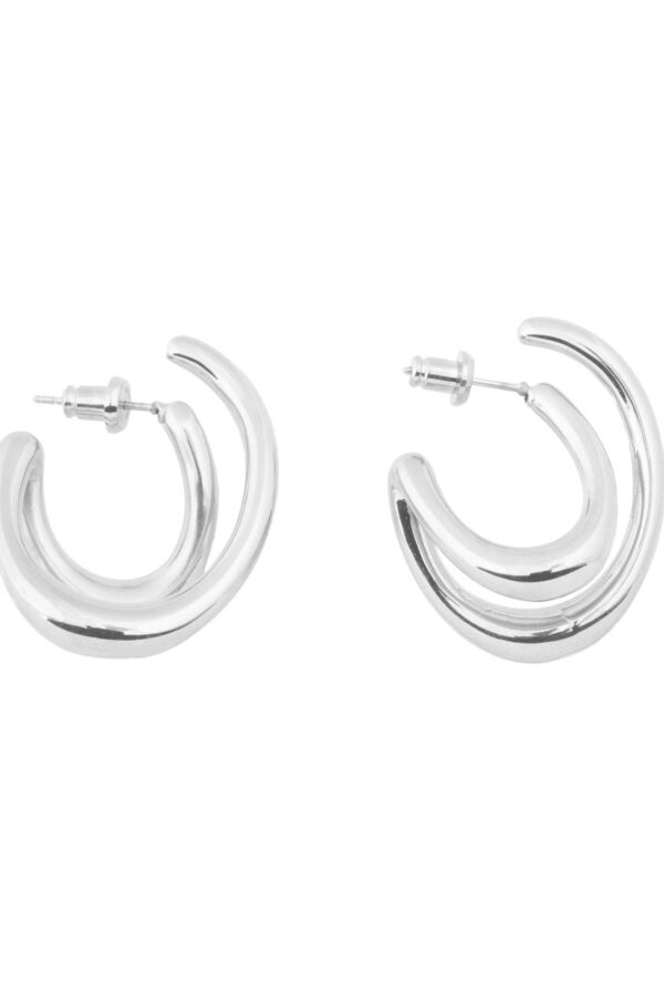 Cutted Earrings Steel