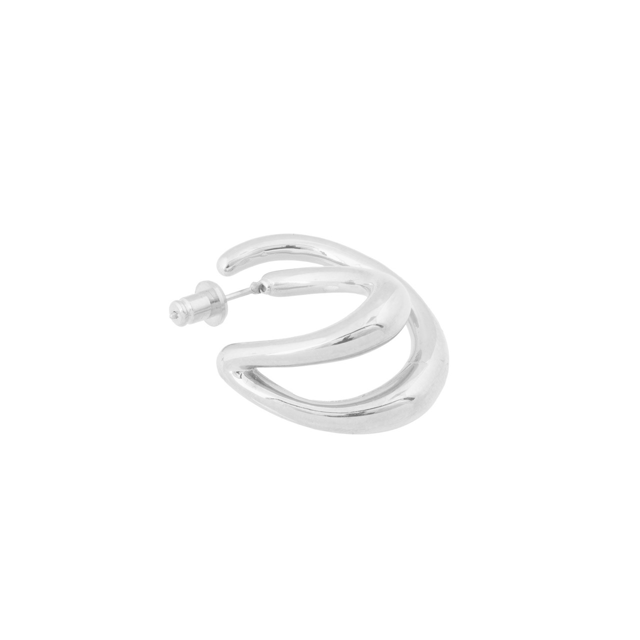 Cutted Earrings Steel – Bild 2