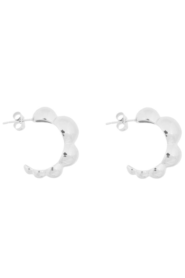 Dot Earrings Steel