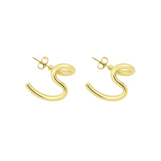 Loop Earrings Gold