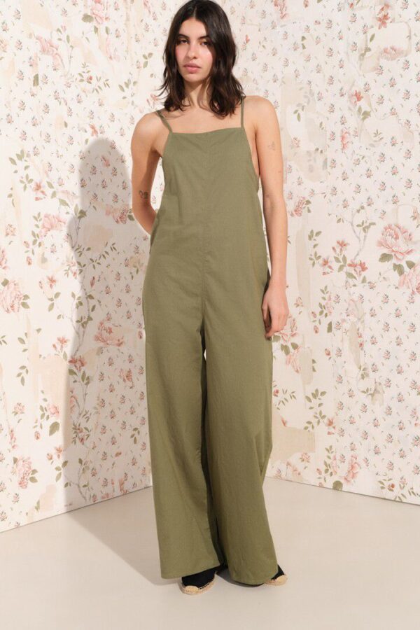 Hopratown Jumpsuit Leaf