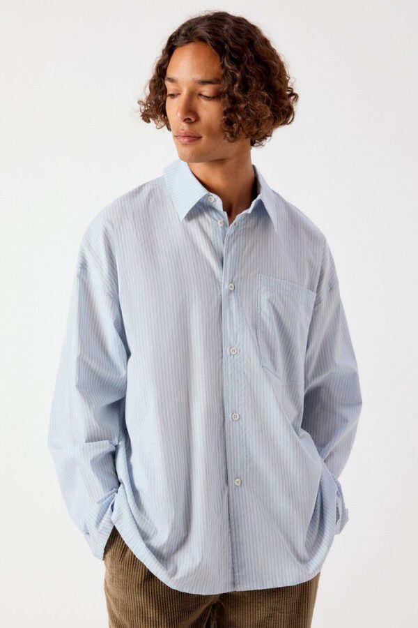 Men's Buvallo Shirt Arctic Stripes