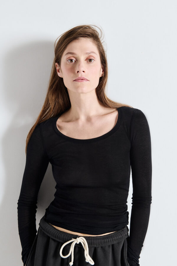 Massachusetts Longsleeve Black
