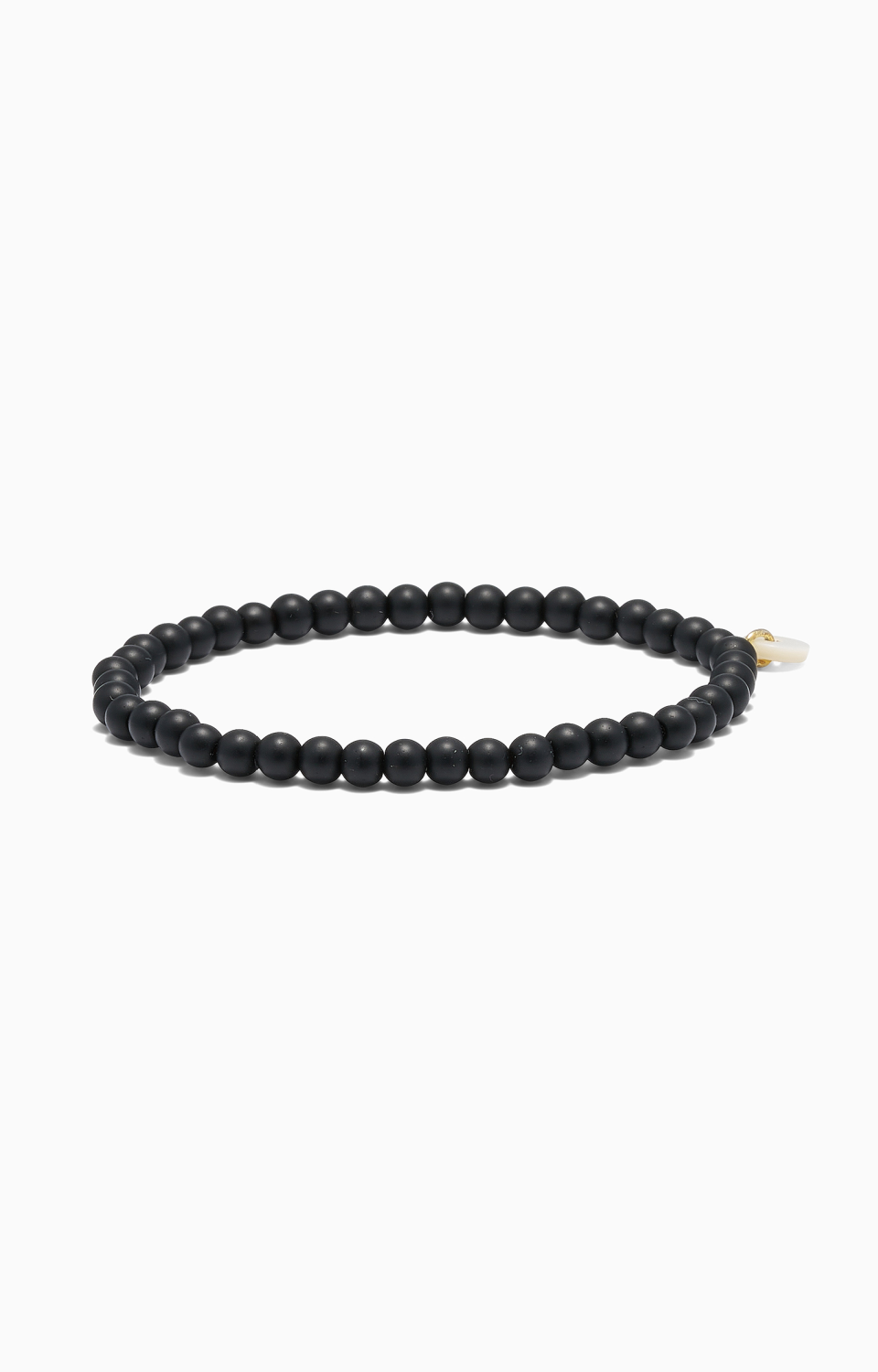 Petite Stretch Bracelet Blackstone 4mm – Bild 2