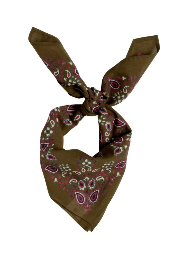 Small Scarf Bandana Khaki