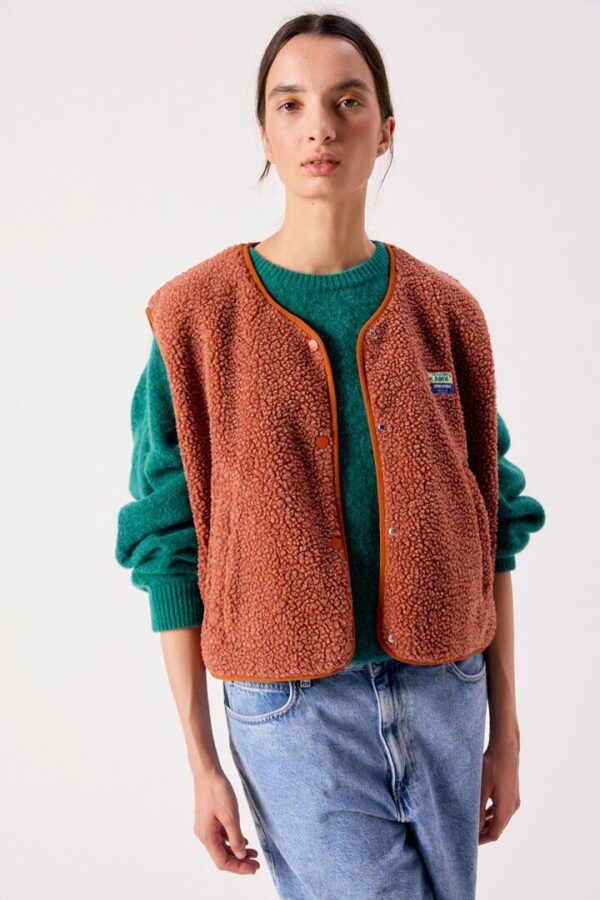 Hoktown Vest Terracotta
