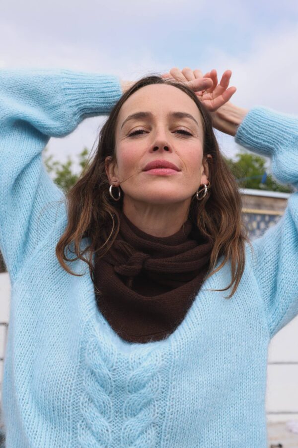 Scarf Colette Chocolate